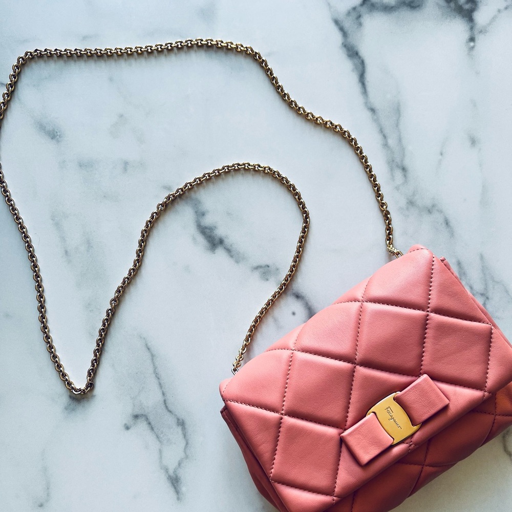 Salvatore Ferragamo Miss Vara Soft Quilted Bag